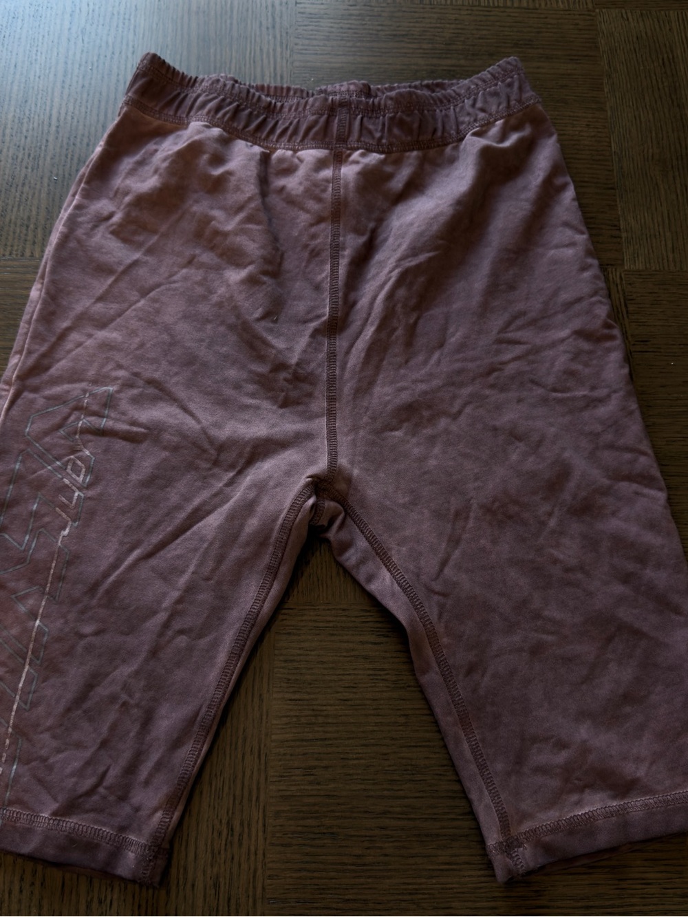 NANA Judy Mauve High Rise Bike Shorts Stretch Size S